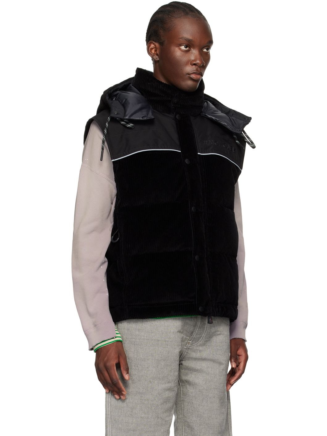 Black Desot Down Jacket - 5