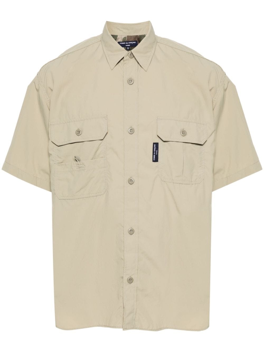 shell short-sleeve shirt - 1