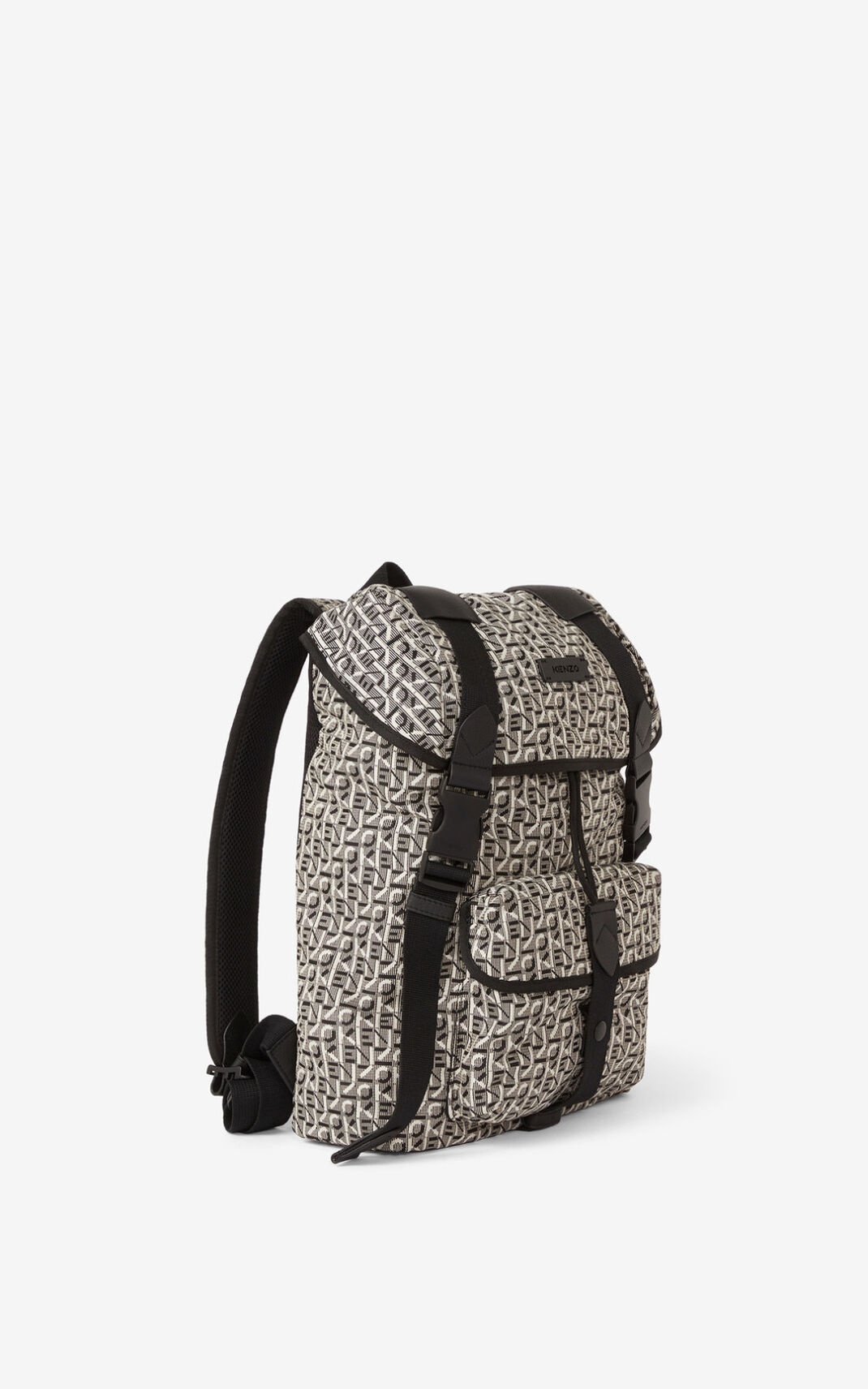 Courier jacquard rucksack - 4