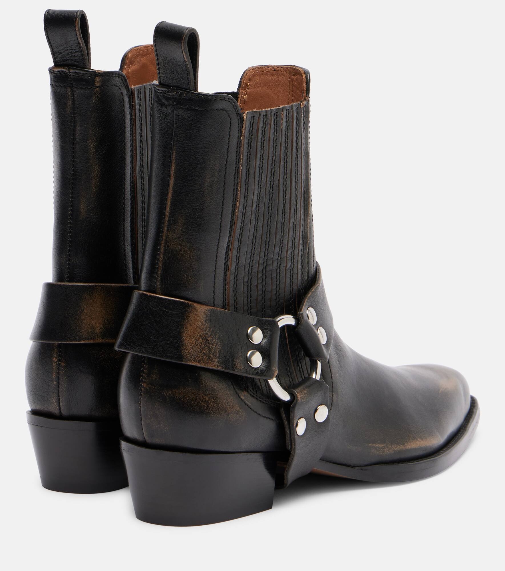 Helena leather ankle boots - 2