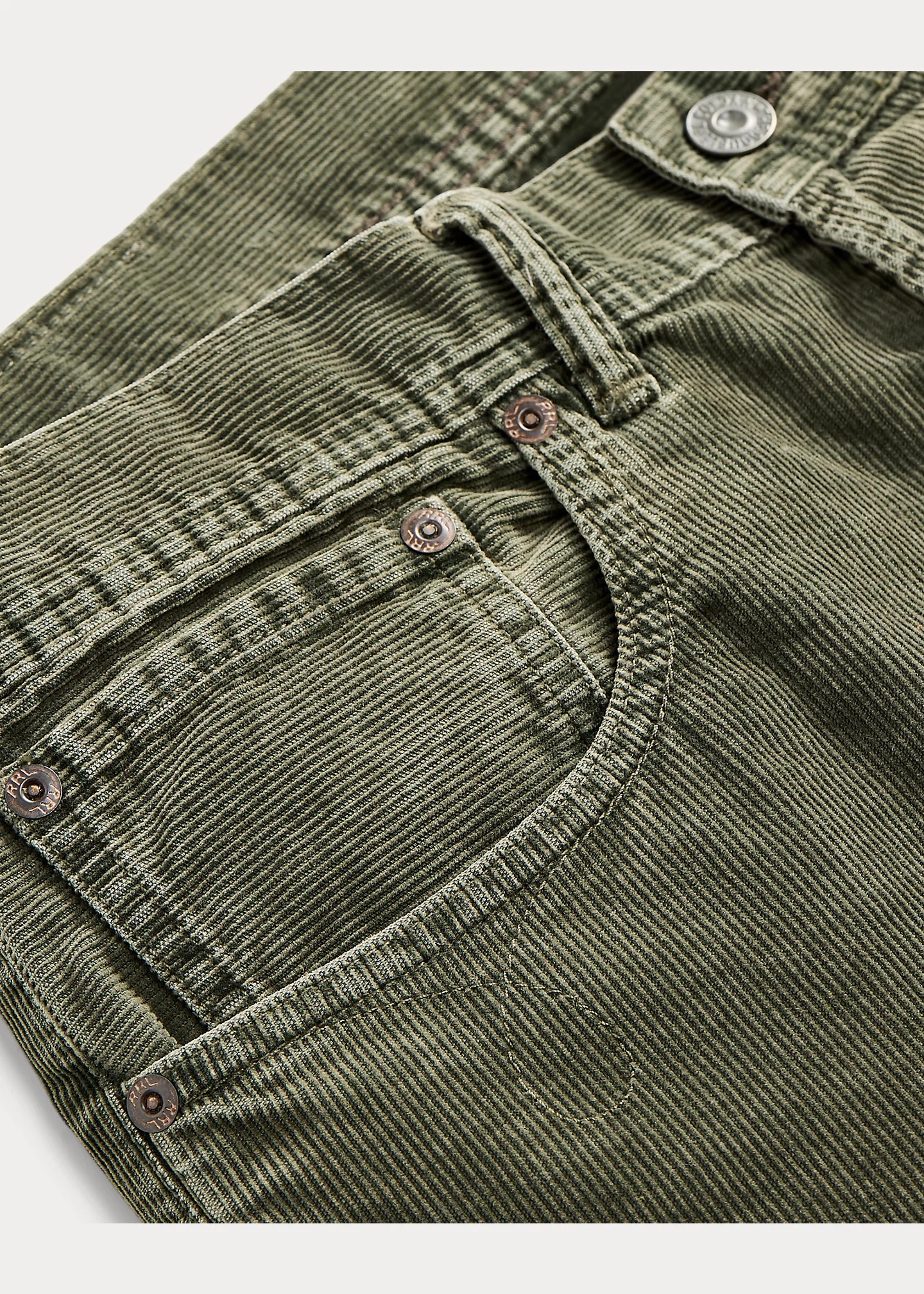 Slim Fit Corduroy Pant - 4