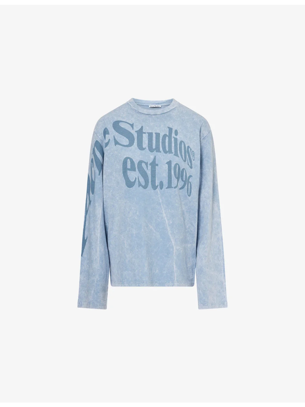 Edden Projection Long-Sleeve Cotton And Hemp T-Shirt - 1