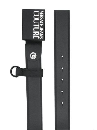 VERSACE JEANS COUTURE logo-plaque belt  outlook