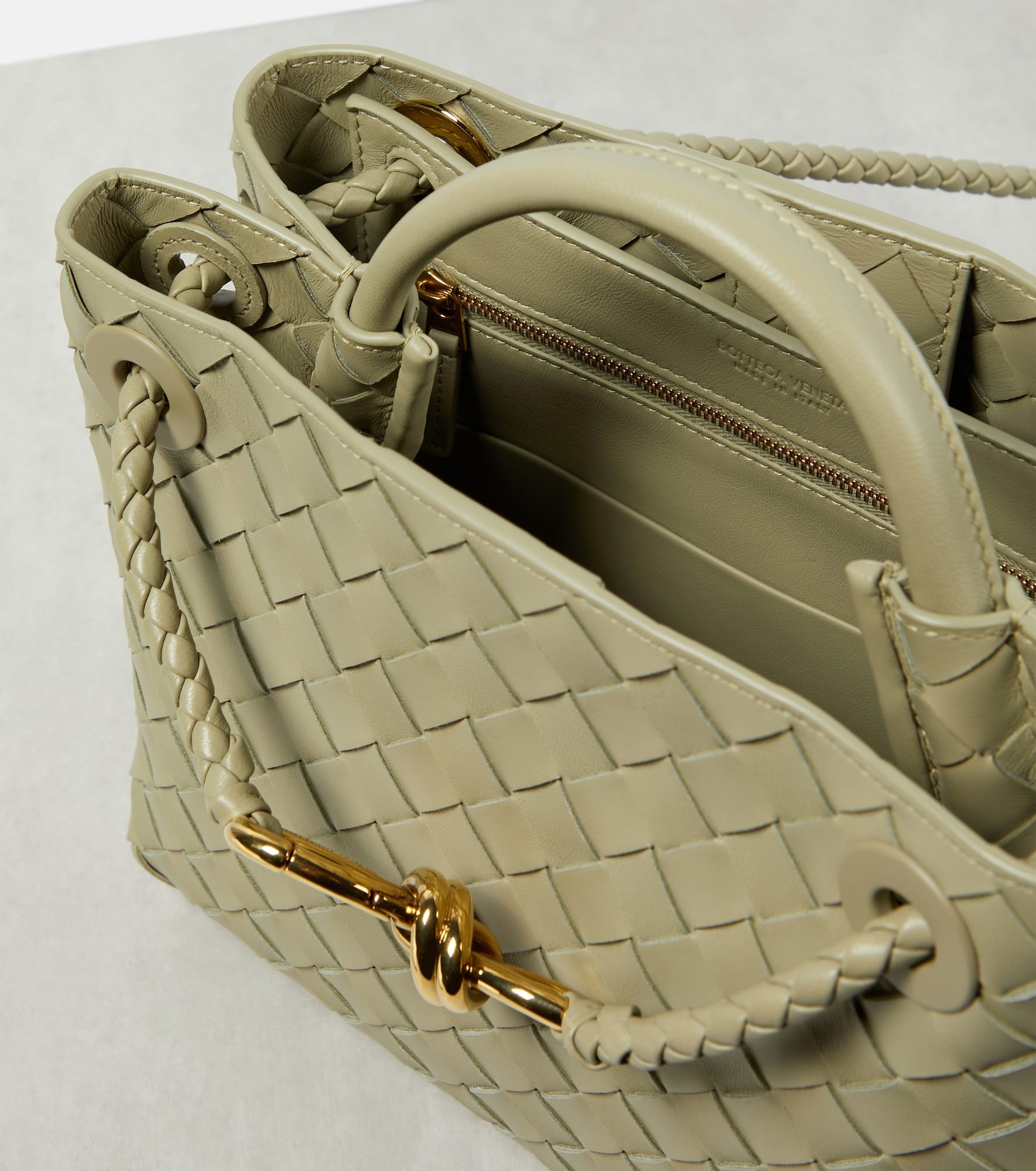 Andiamo Small leather tote bag - 3