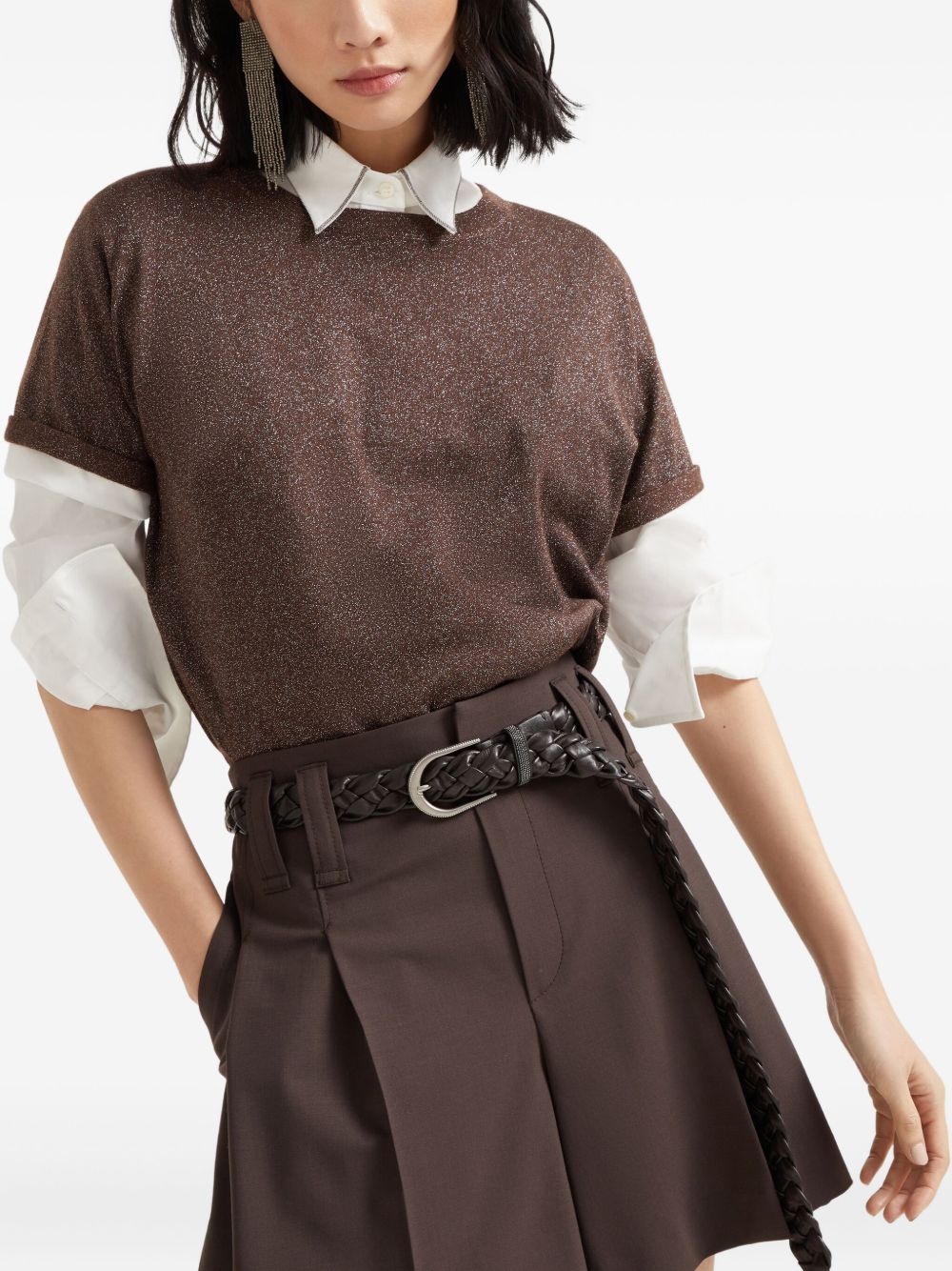 round-neck T-shirt - 5
