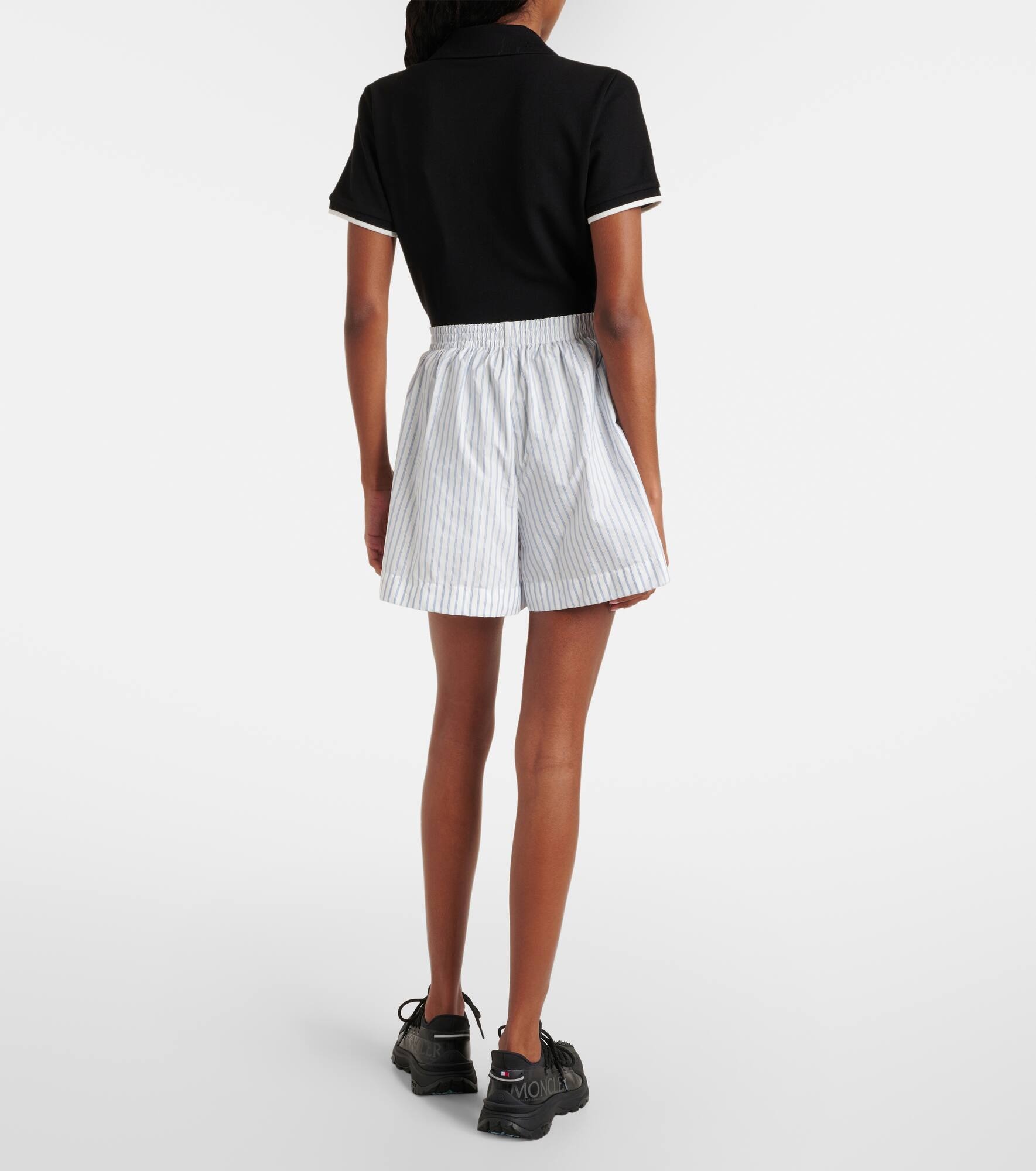 Striped technical shorts - 3