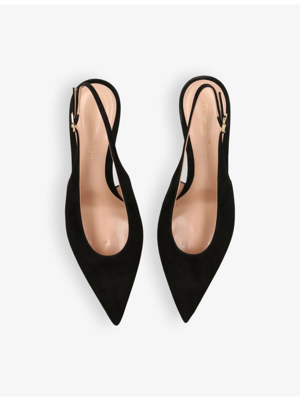 Robbie suede slingback courts - 2