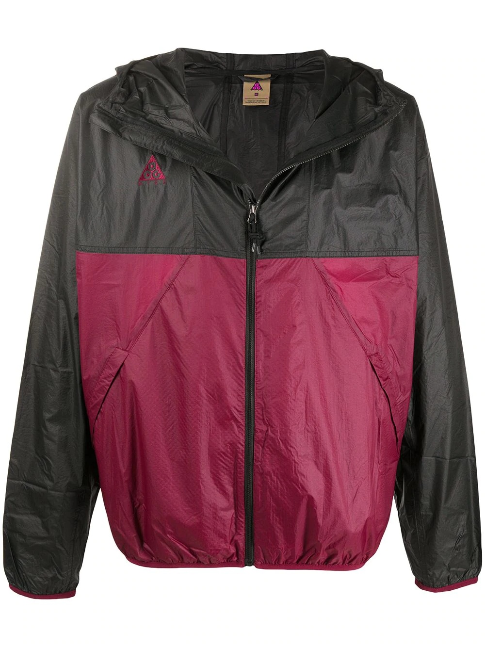 bi-colour windbreaker - 1