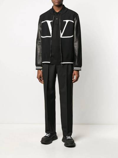 Valentino side stripe tailored trousers outlook