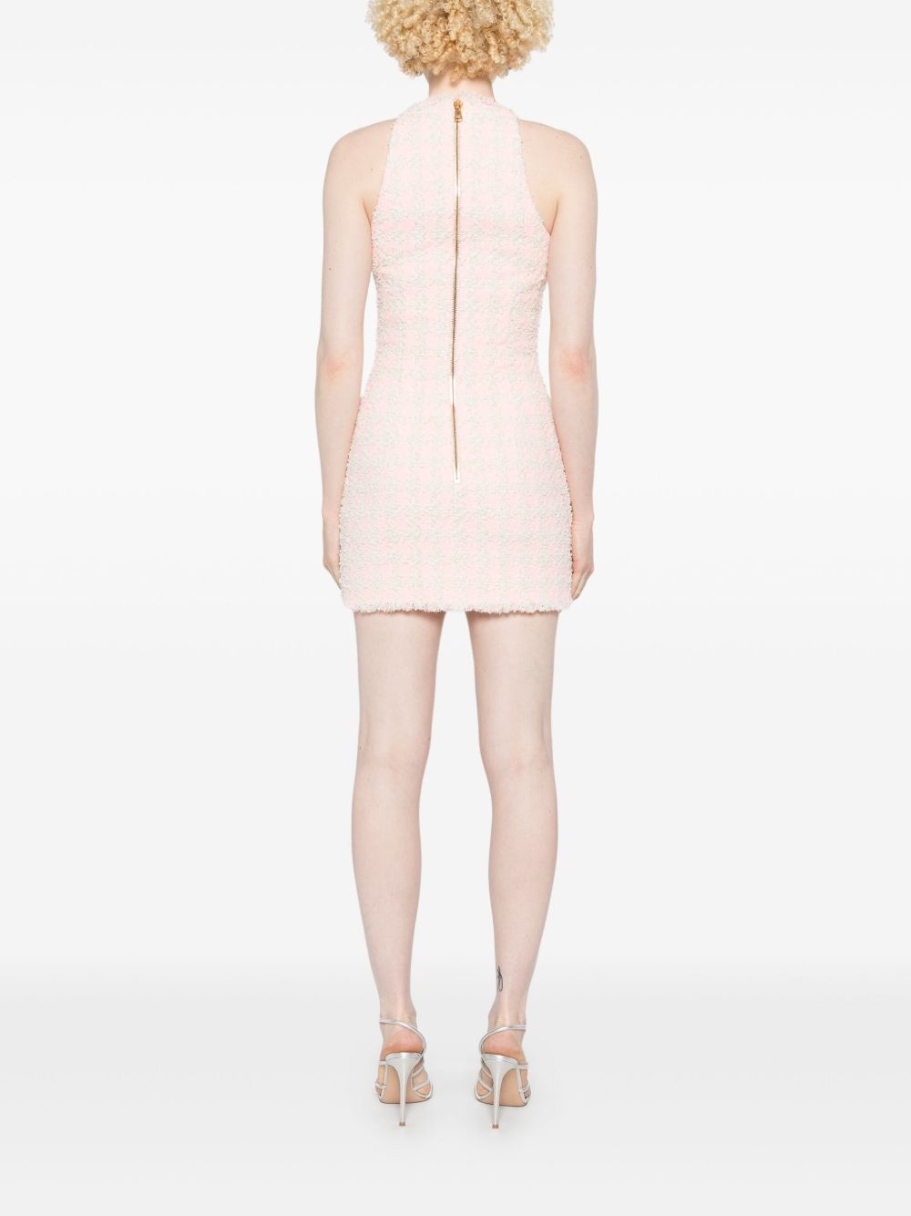 tweed mini dress - 4