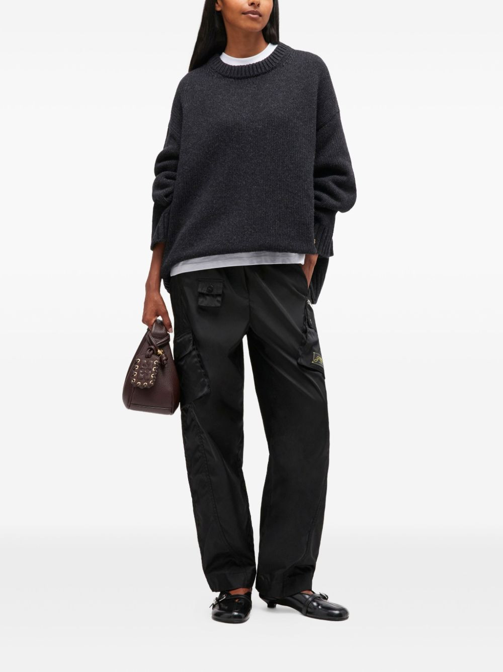 dropped-shoulders sweater - 2