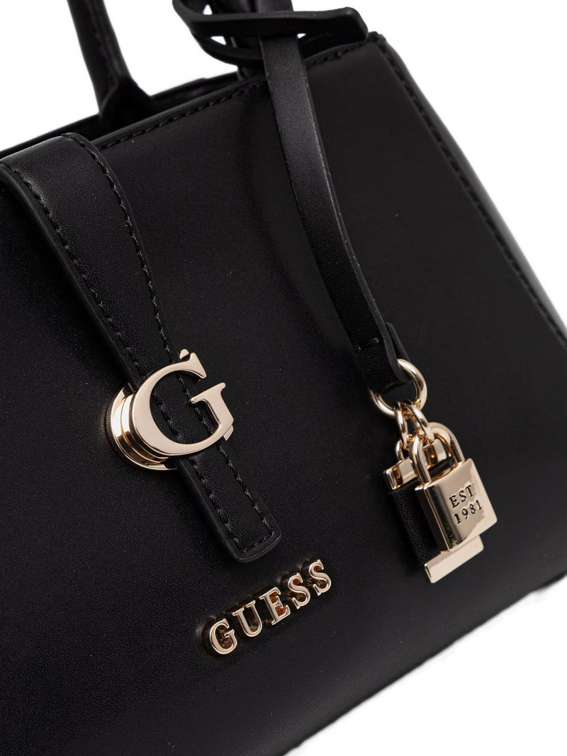Carrie Grlfrnd logo padlock tote bag 3