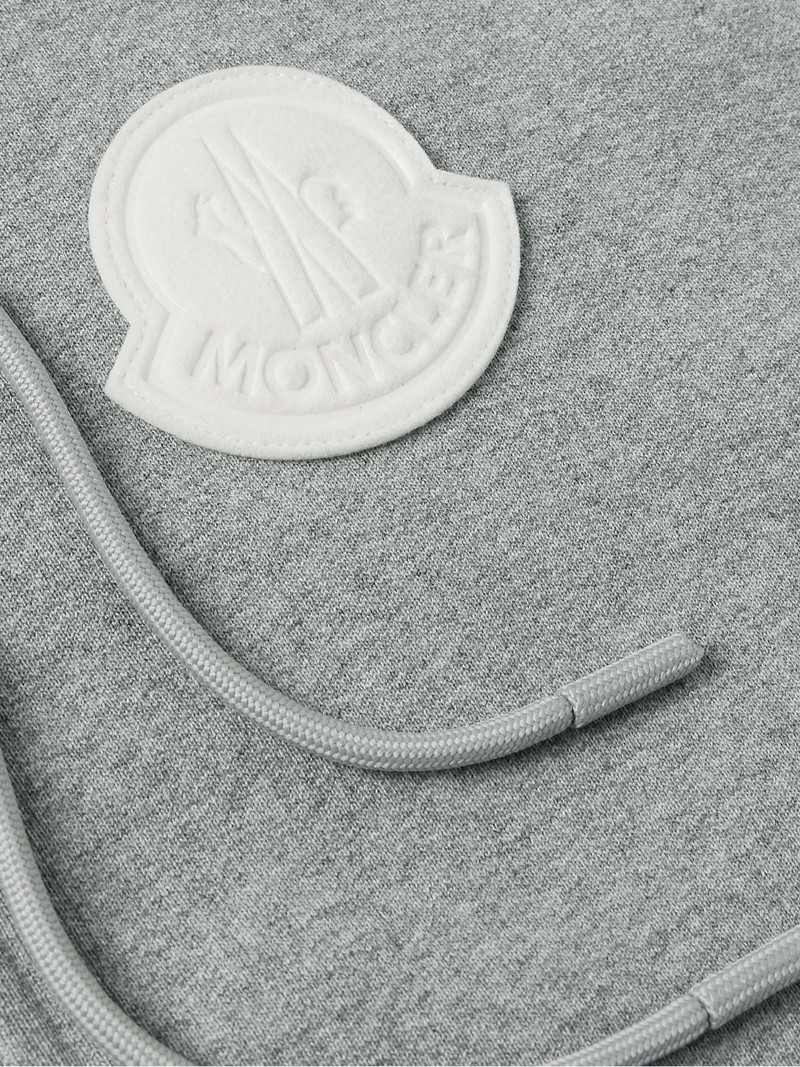 Logo-Appliquéd Cotton-Jersey Zip-Up Hoodie 4