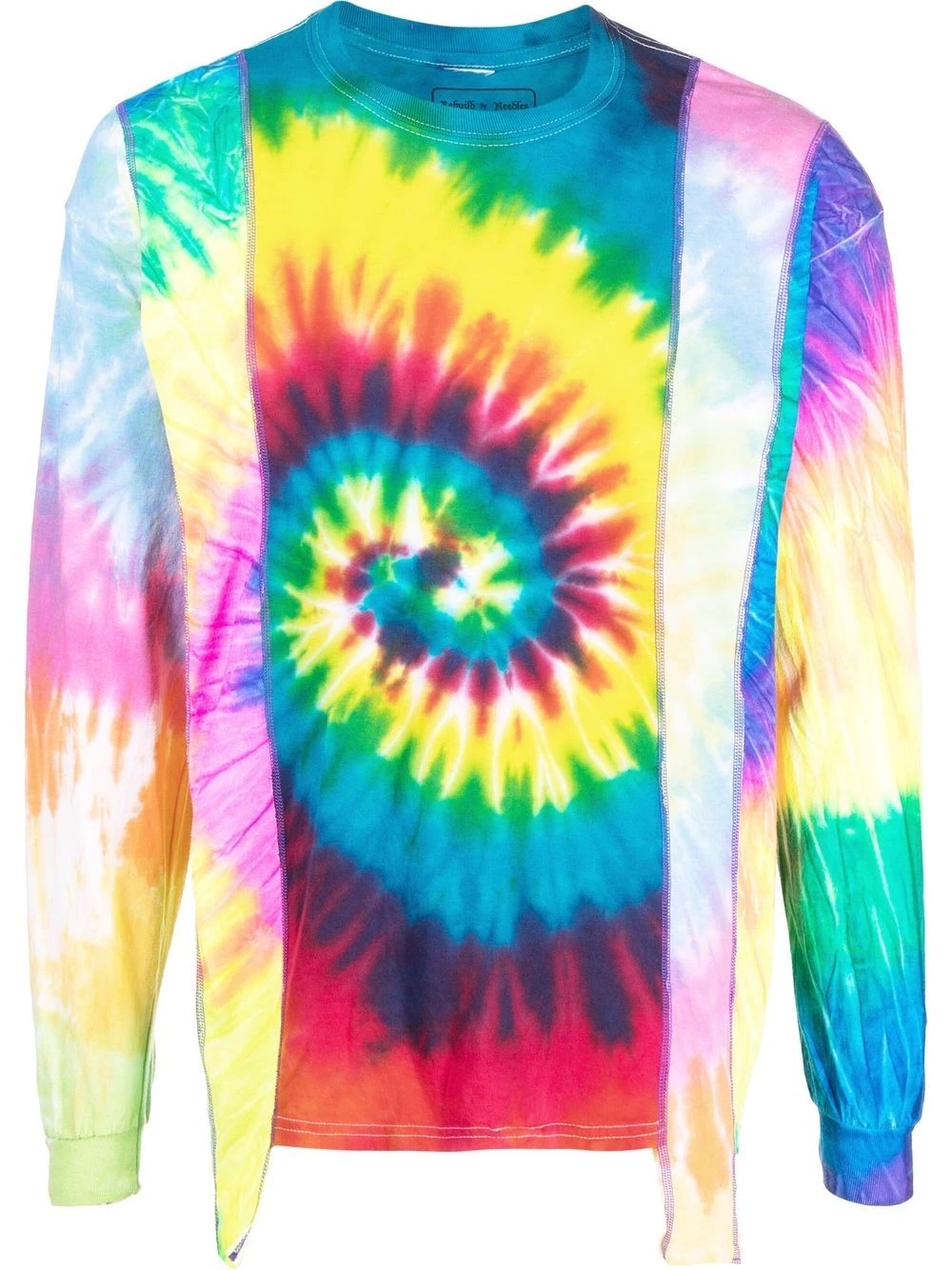 tie-dye print sweatshirt - 1