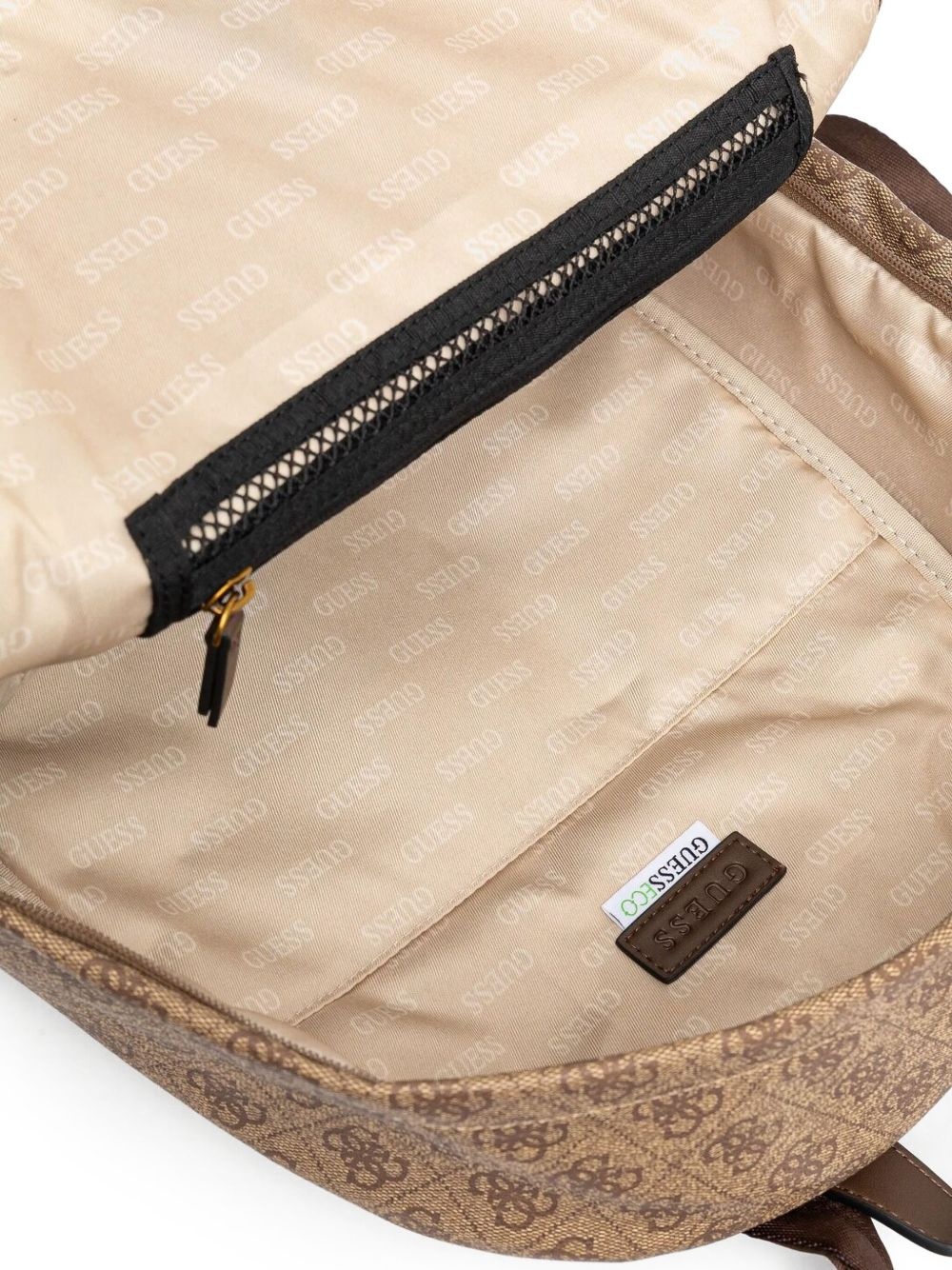 Vezzola monogrammed-logo backpack - 4