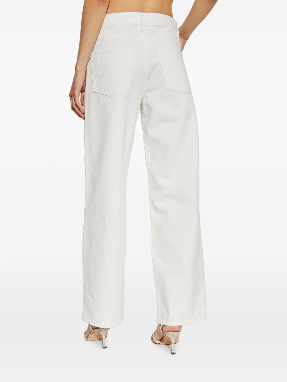 cotton straight jeans - 4