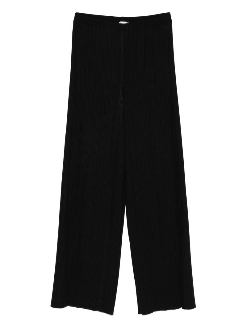 plissé crepe trousers 1