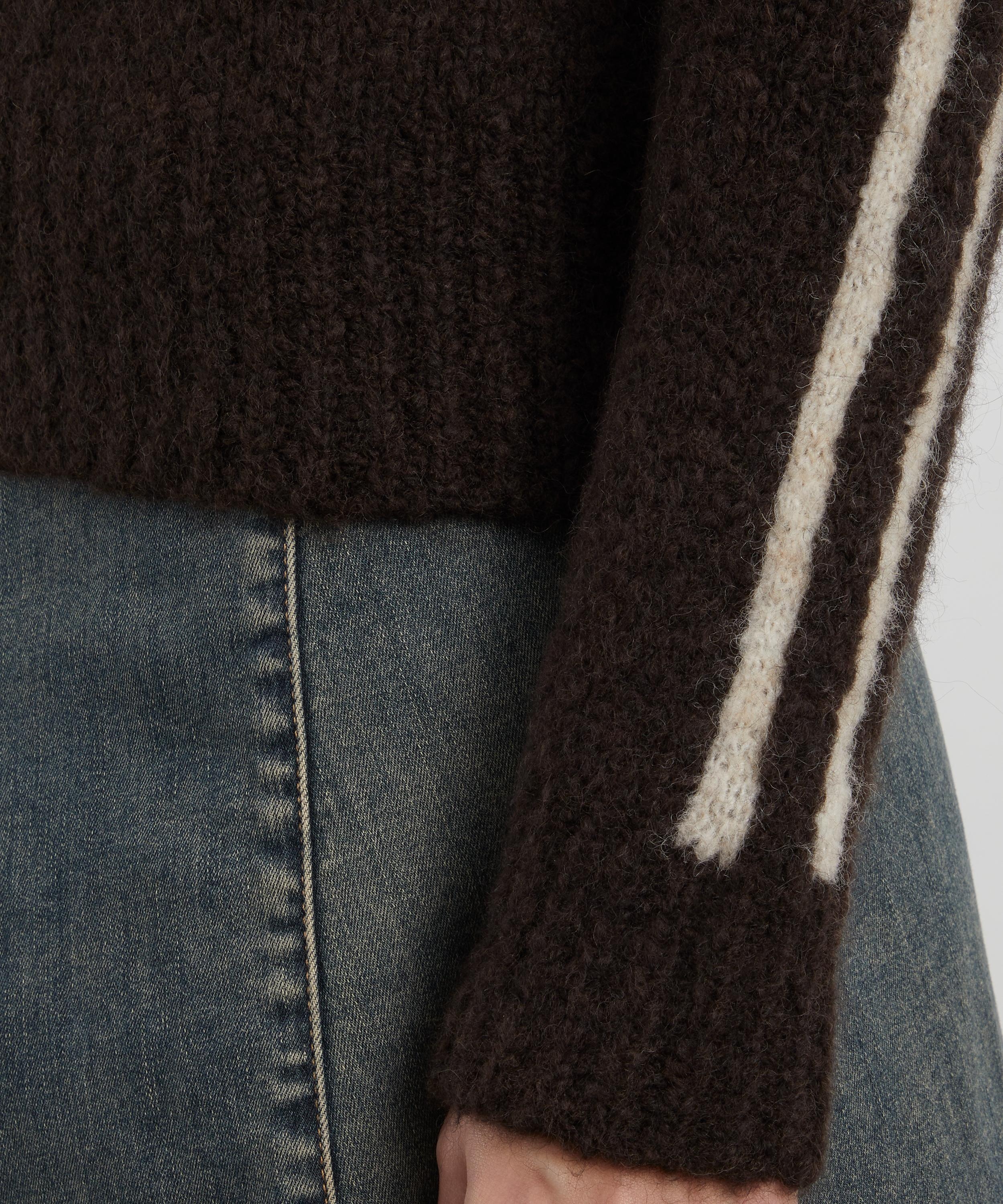 Grand Slam Zip Knitted Cardigan - 5