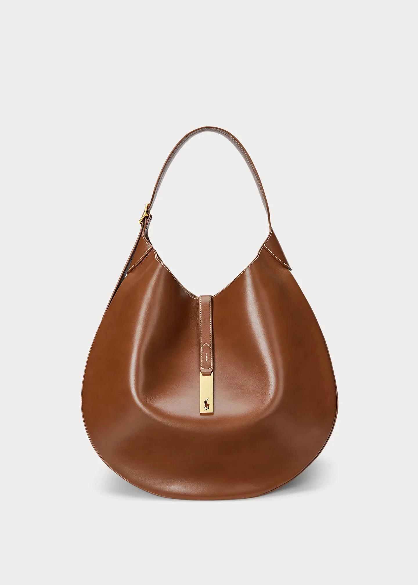 Polo ID Calfskin Large Shoulder Bag - 1