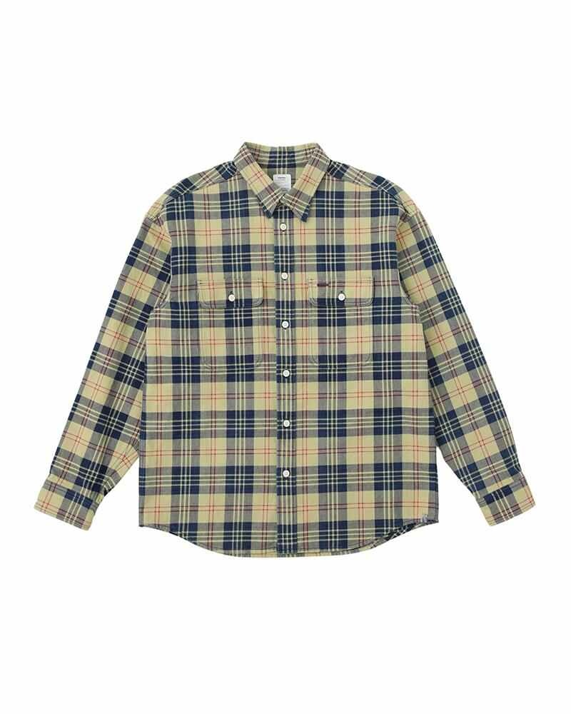 LUMBER CHECK L/S INDIGO - 1