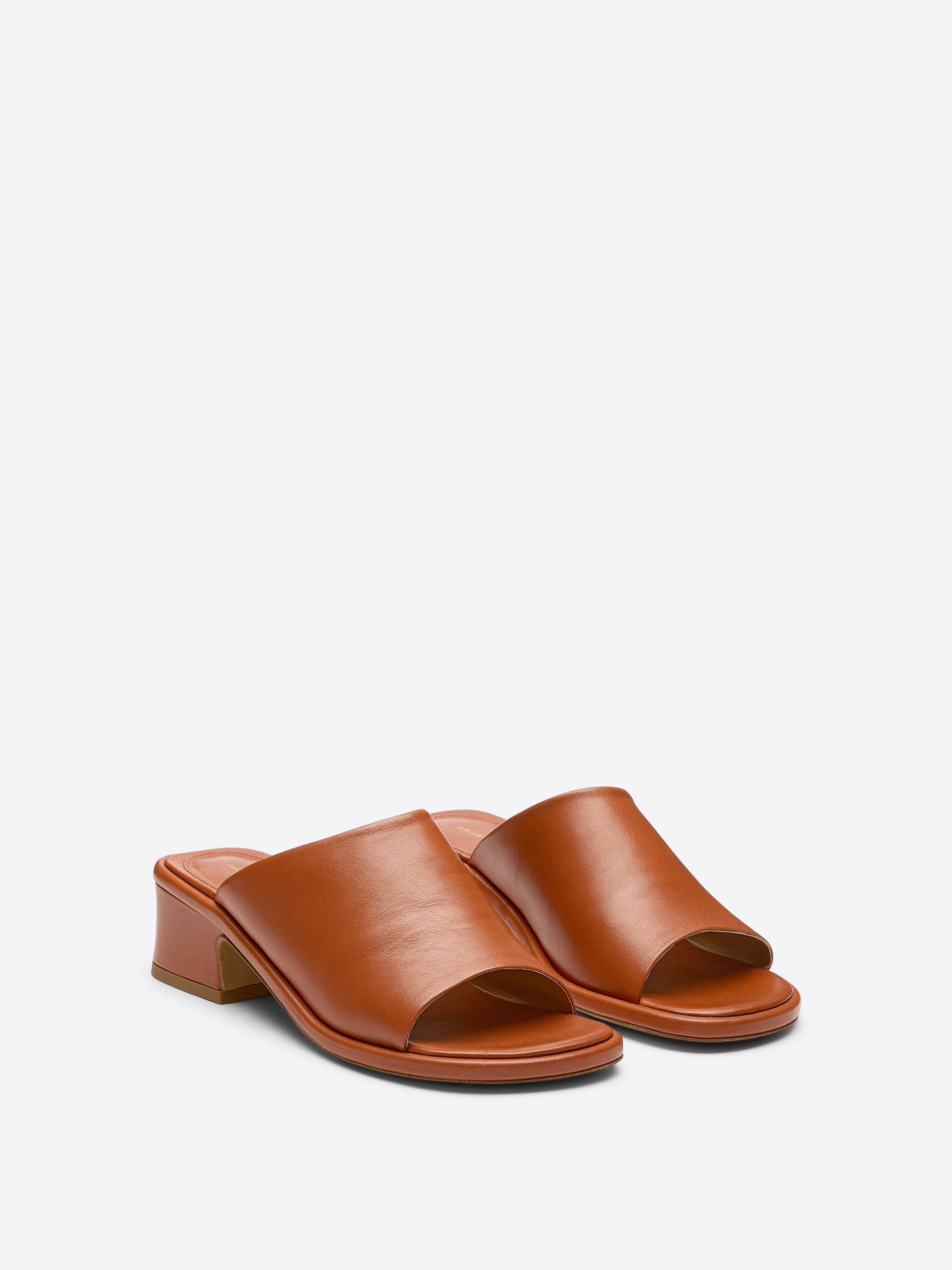 HEELED MULE SANDALS - 4