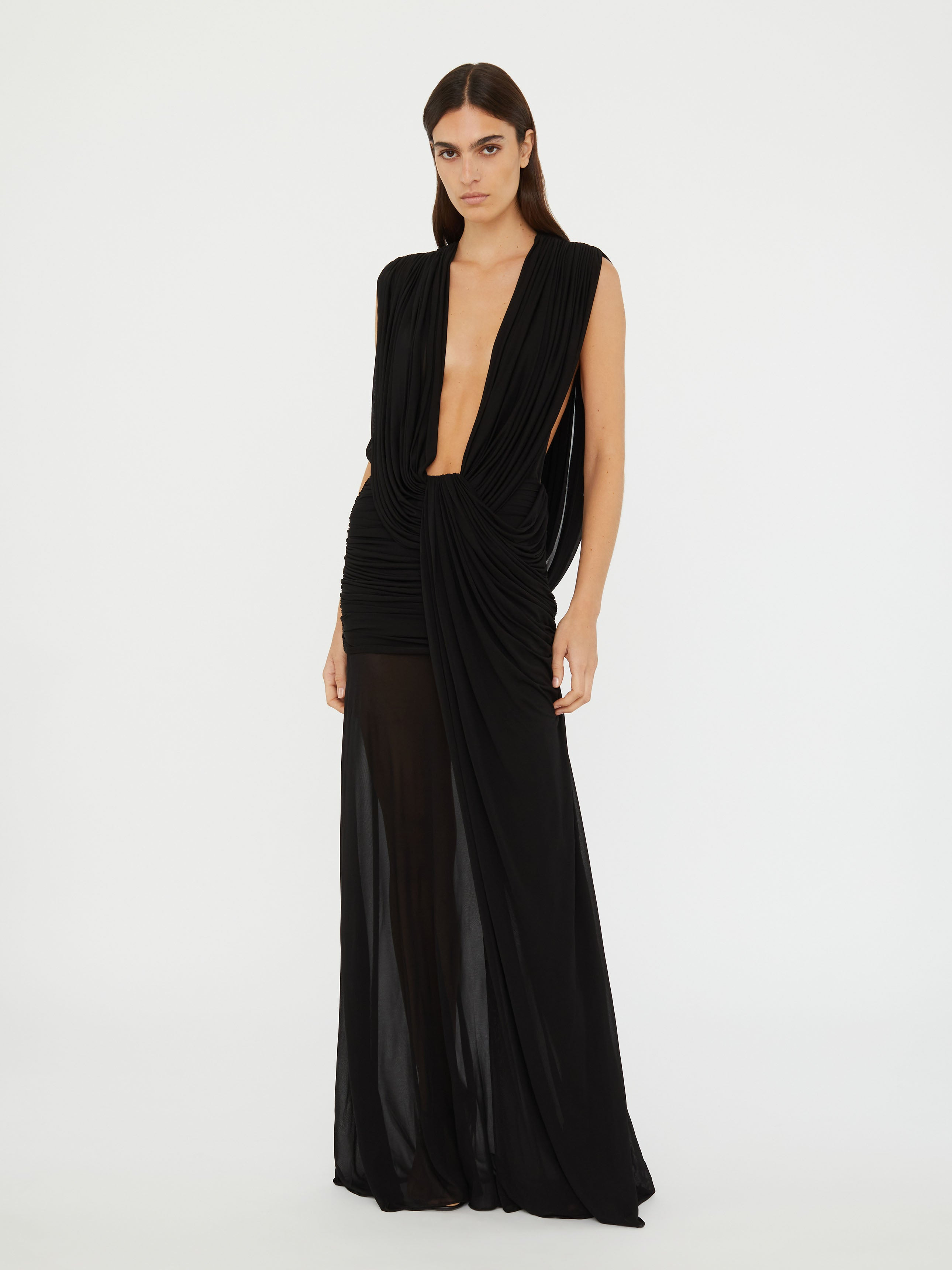 Ripple Drape Gown - 3