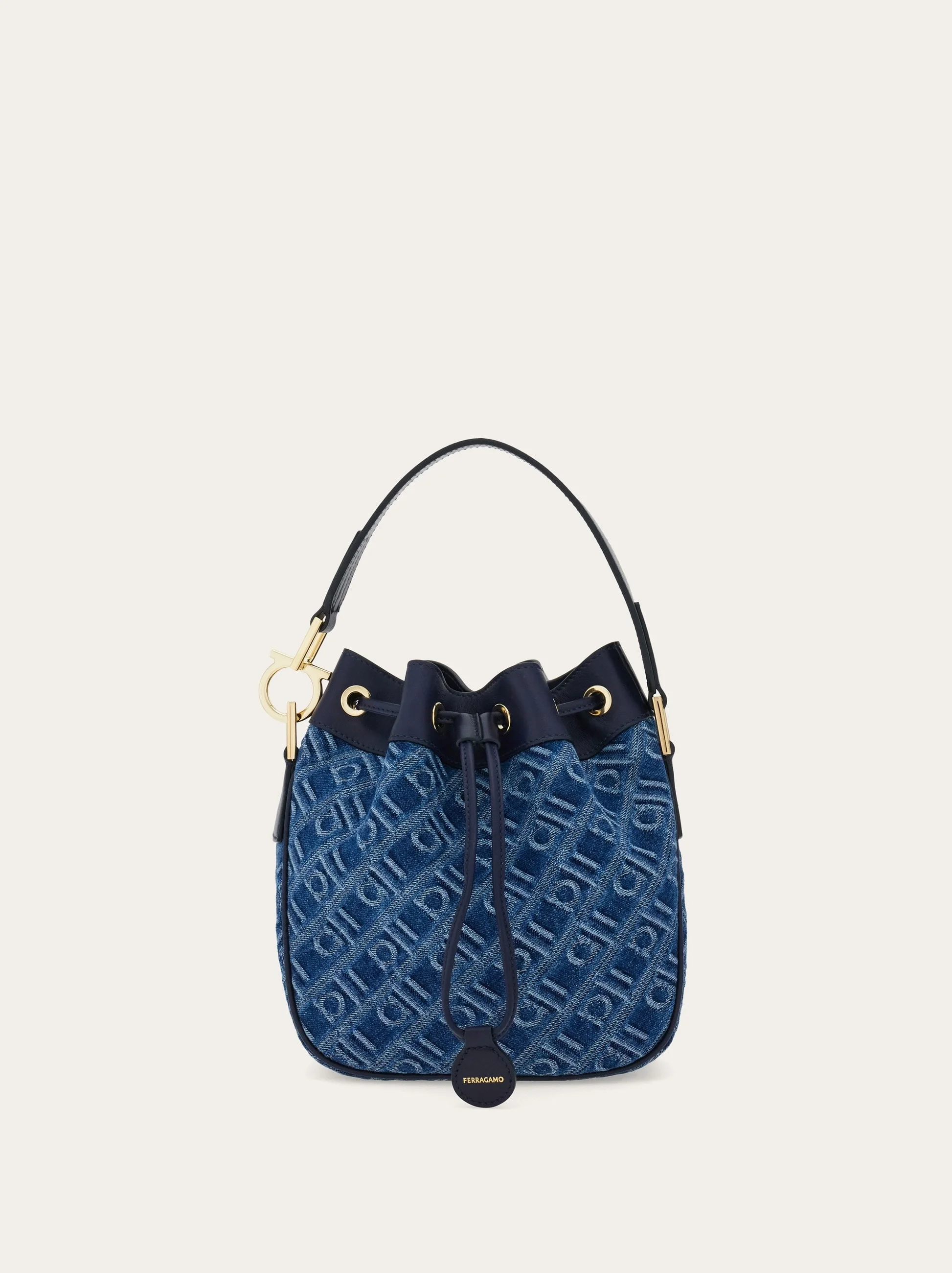 Ferragamo Monogram bucket bag - 1