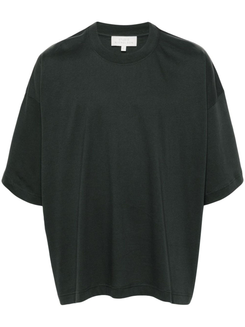 logo-print T-shirt 1