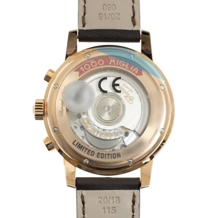 Chopard Mille Miglia 2014 Race Edition White Dial 18 Carat Rose Gold Men's Watch 161274-5006 - 4