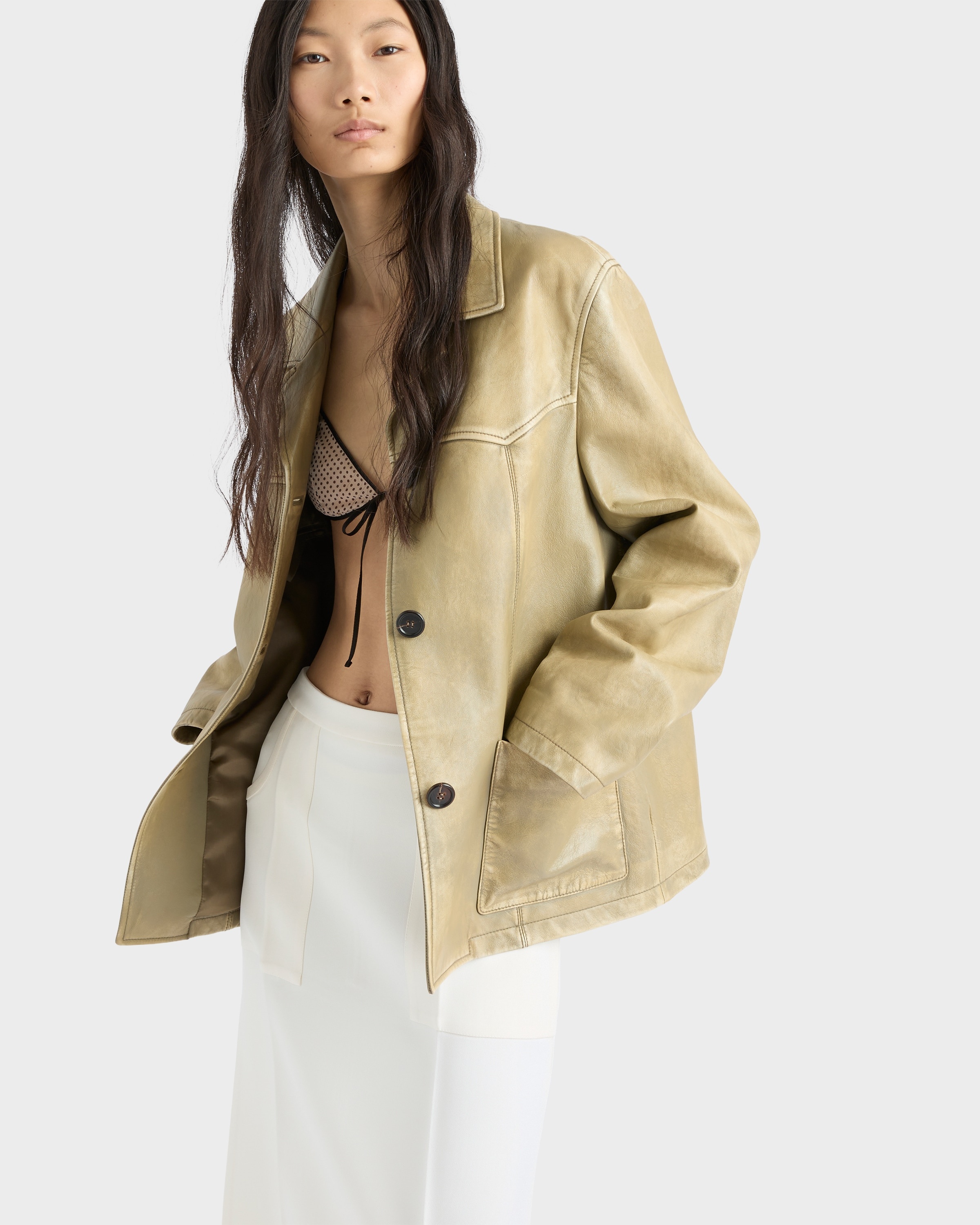 Nappa leather jacket - 3