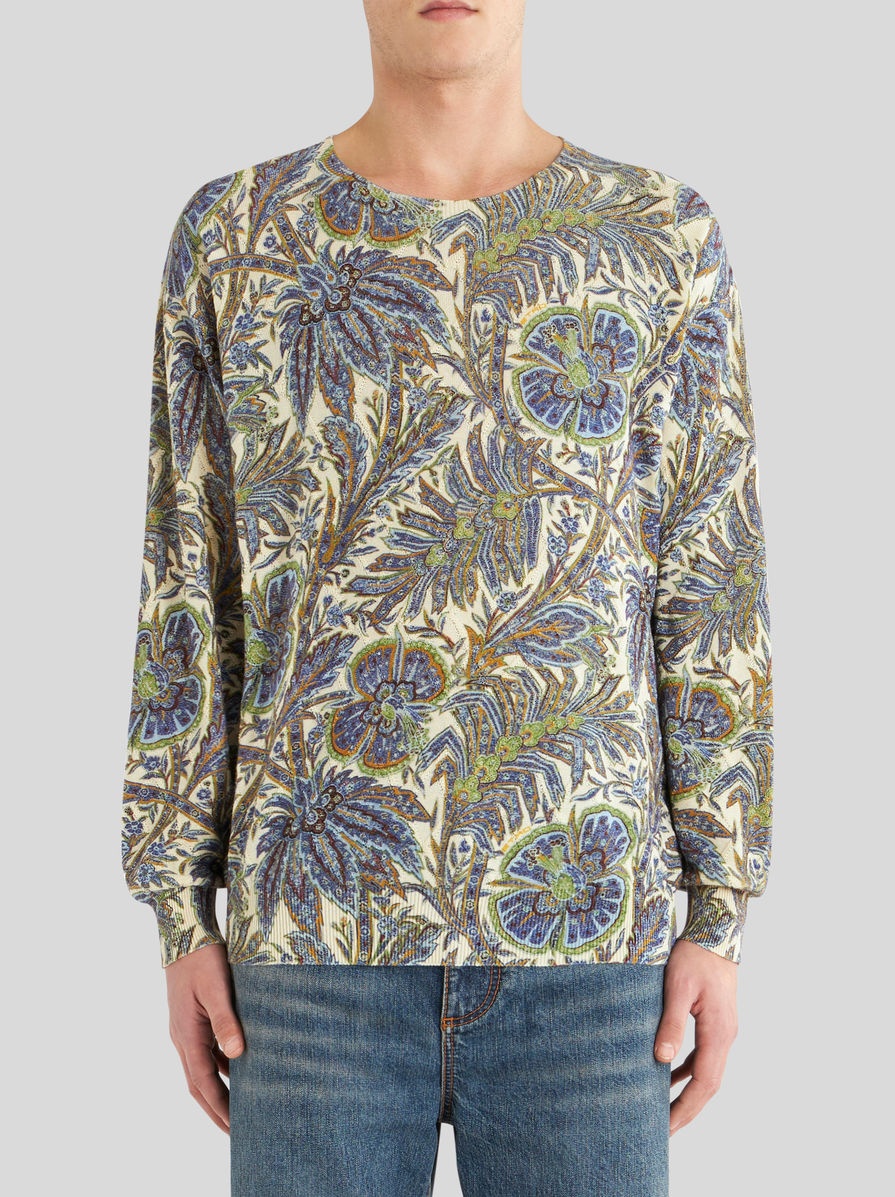 JUMPER WITH MACRO FLORAL DESIGNS - 2
