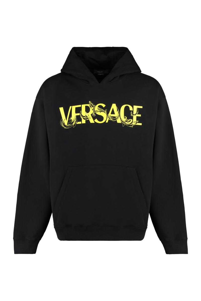 VERSACE COTTON HOODIE - 1