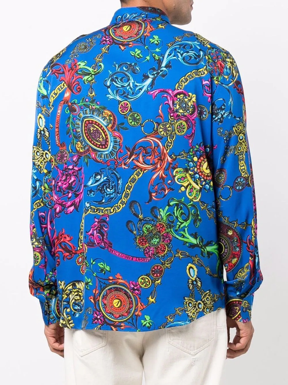 Regalia Baroque-print long-sleeve shirt - 4