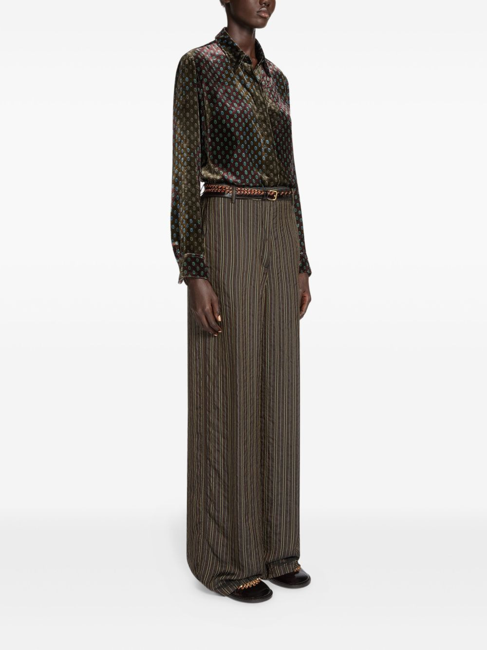 striped trousers - 3