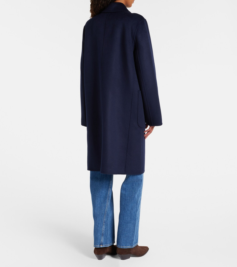 Single-breasted wool coat 3
