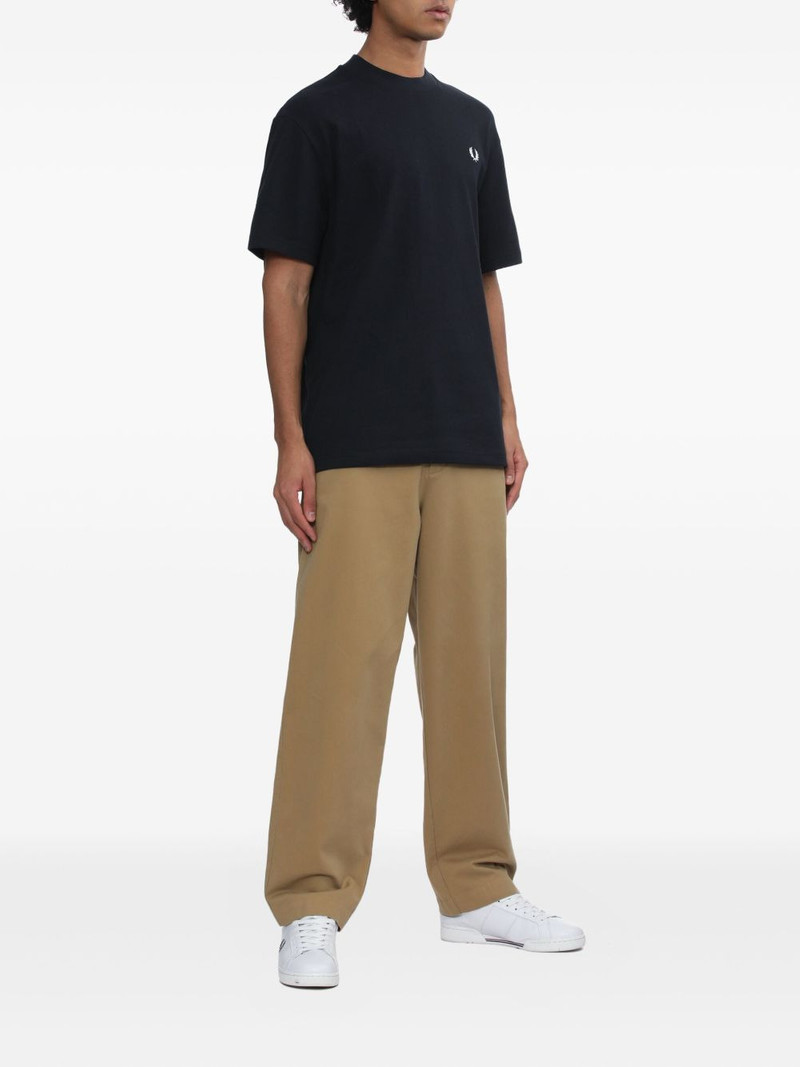 Fred Perry embroidered-logo cotton T-shirt outlook