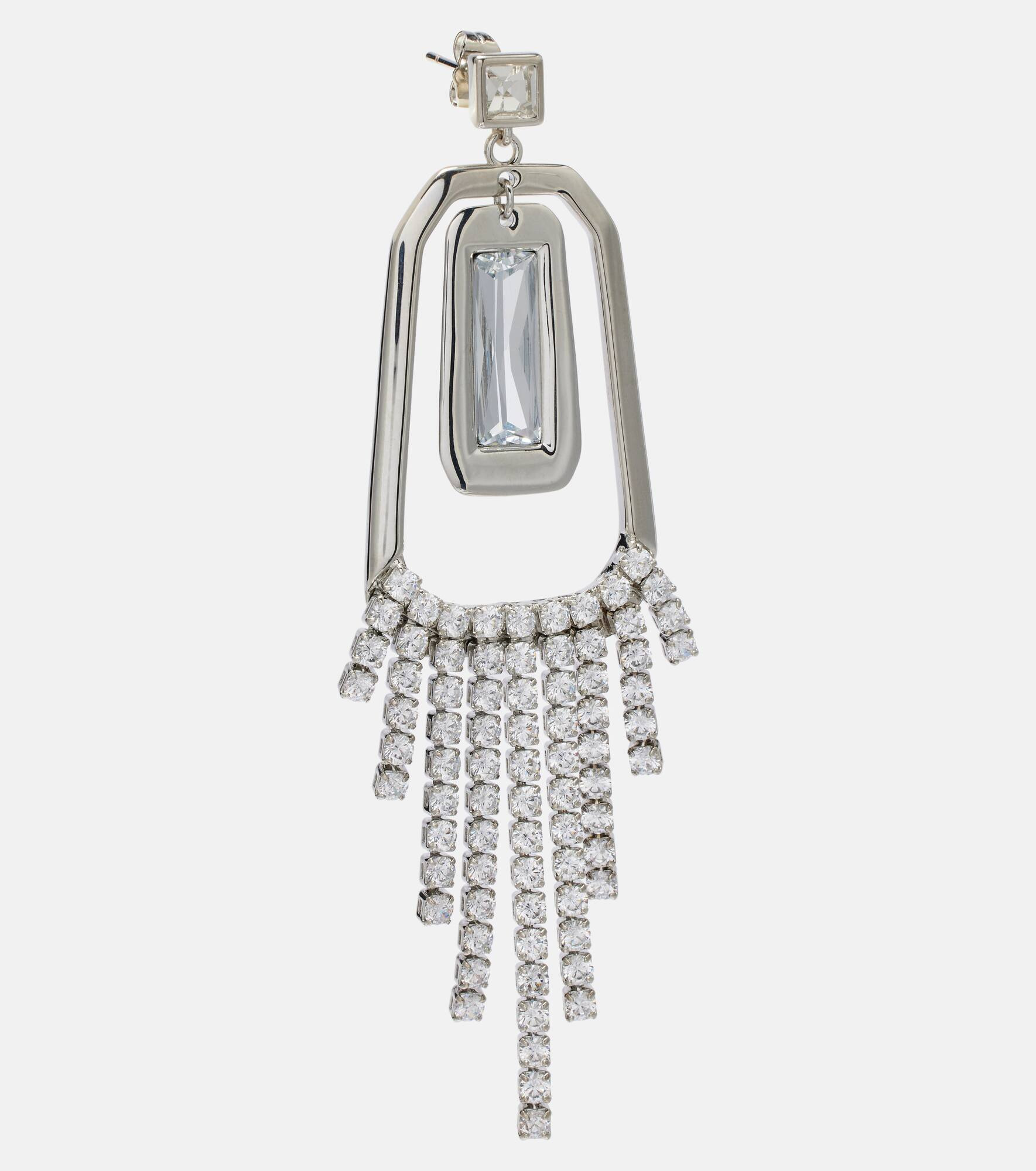 Embellished pendant earrings - 2