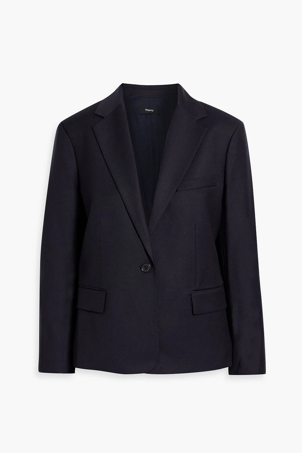 Wool-twill blazer - 1