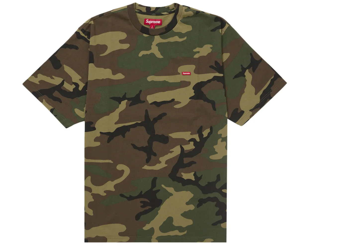 Supreme Small Box Tee (SS25) Camo - 1