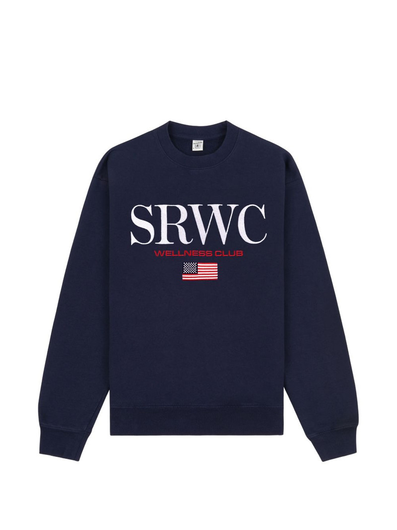 Sporty & Rich graphic crewneck sweatshirt outlook