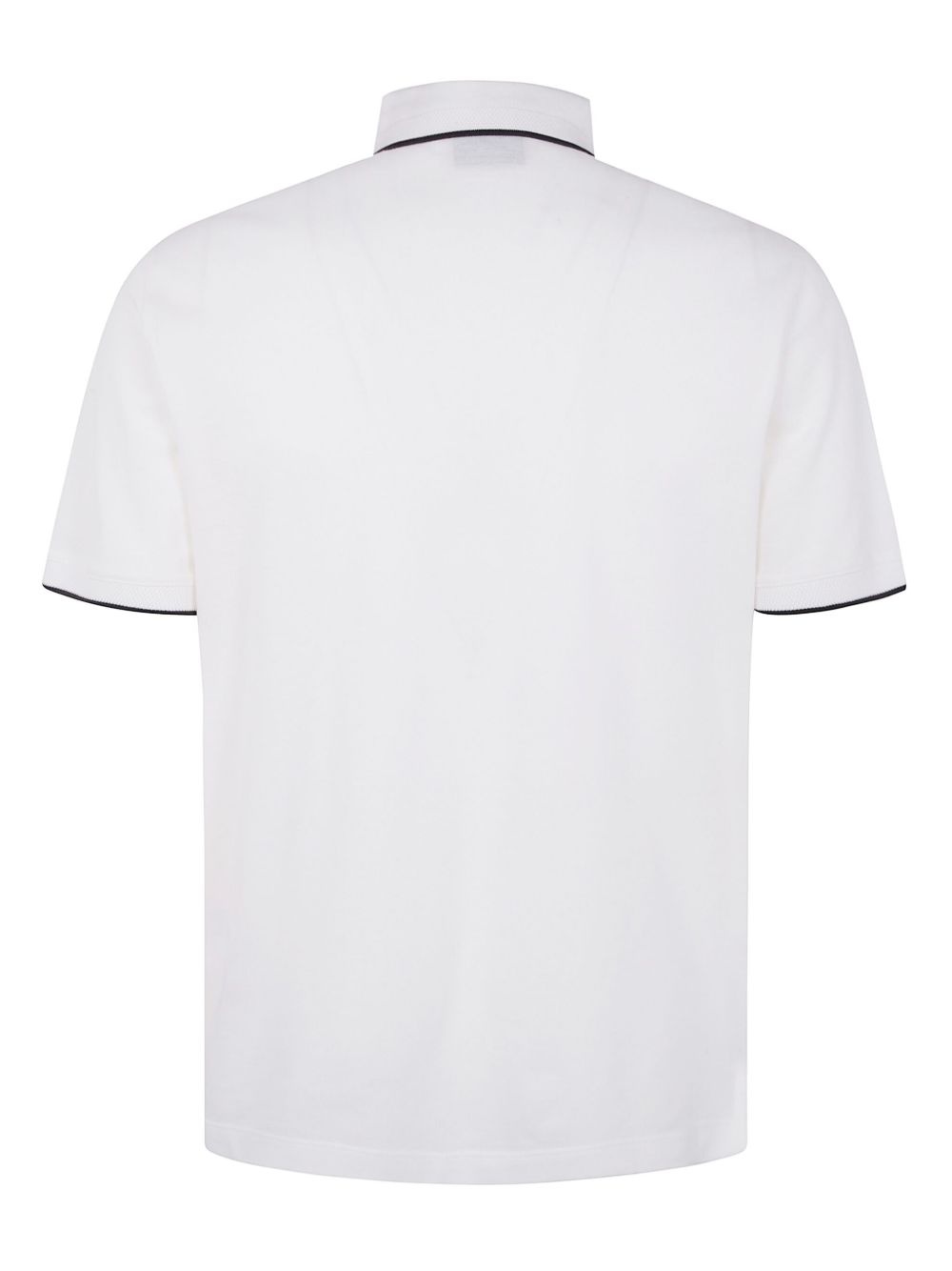 logo-embroidered cotton polo shirt - 2