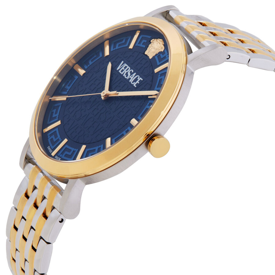 Versace Greca Slim Quartz Blue Dial Ladies Watch VE8Q00424 - 2