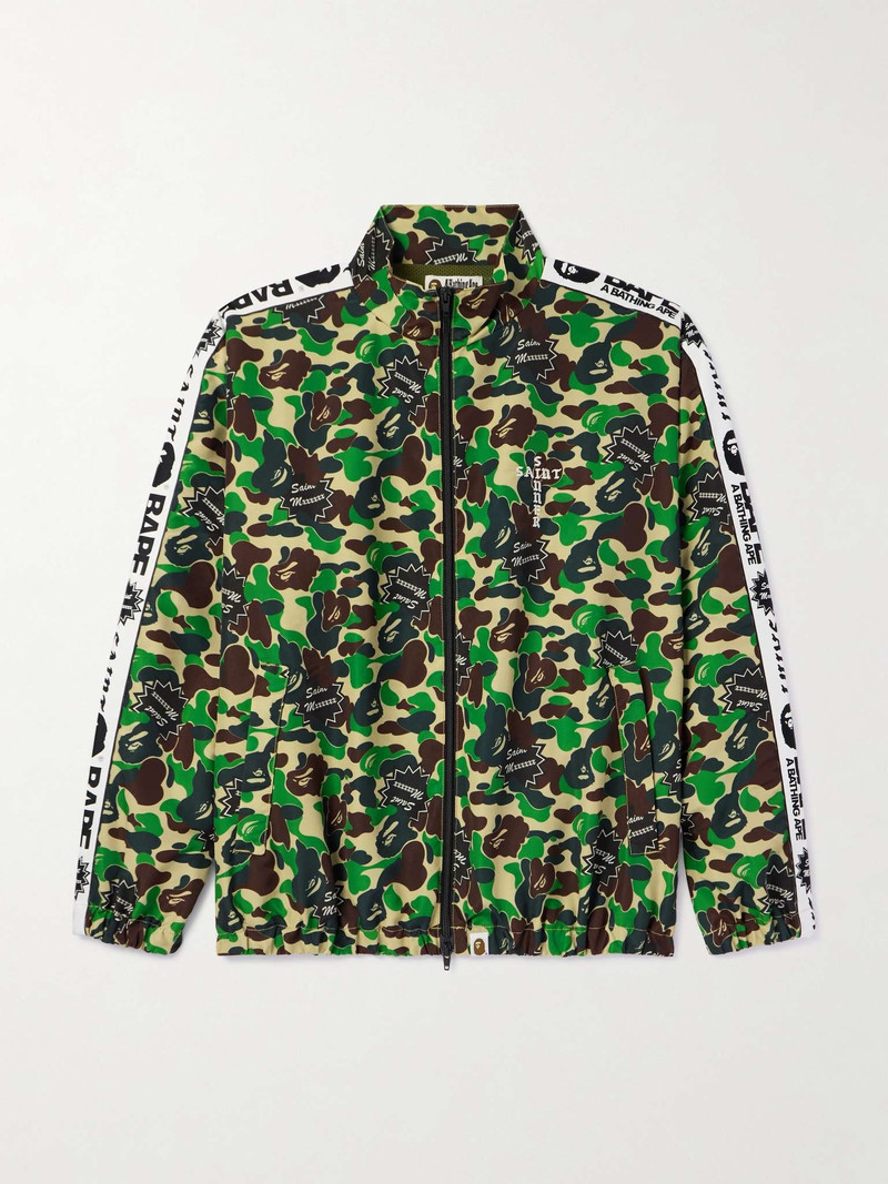 + BAPE® Camouflage-Print Twill Zip-Up Jacket - 1
