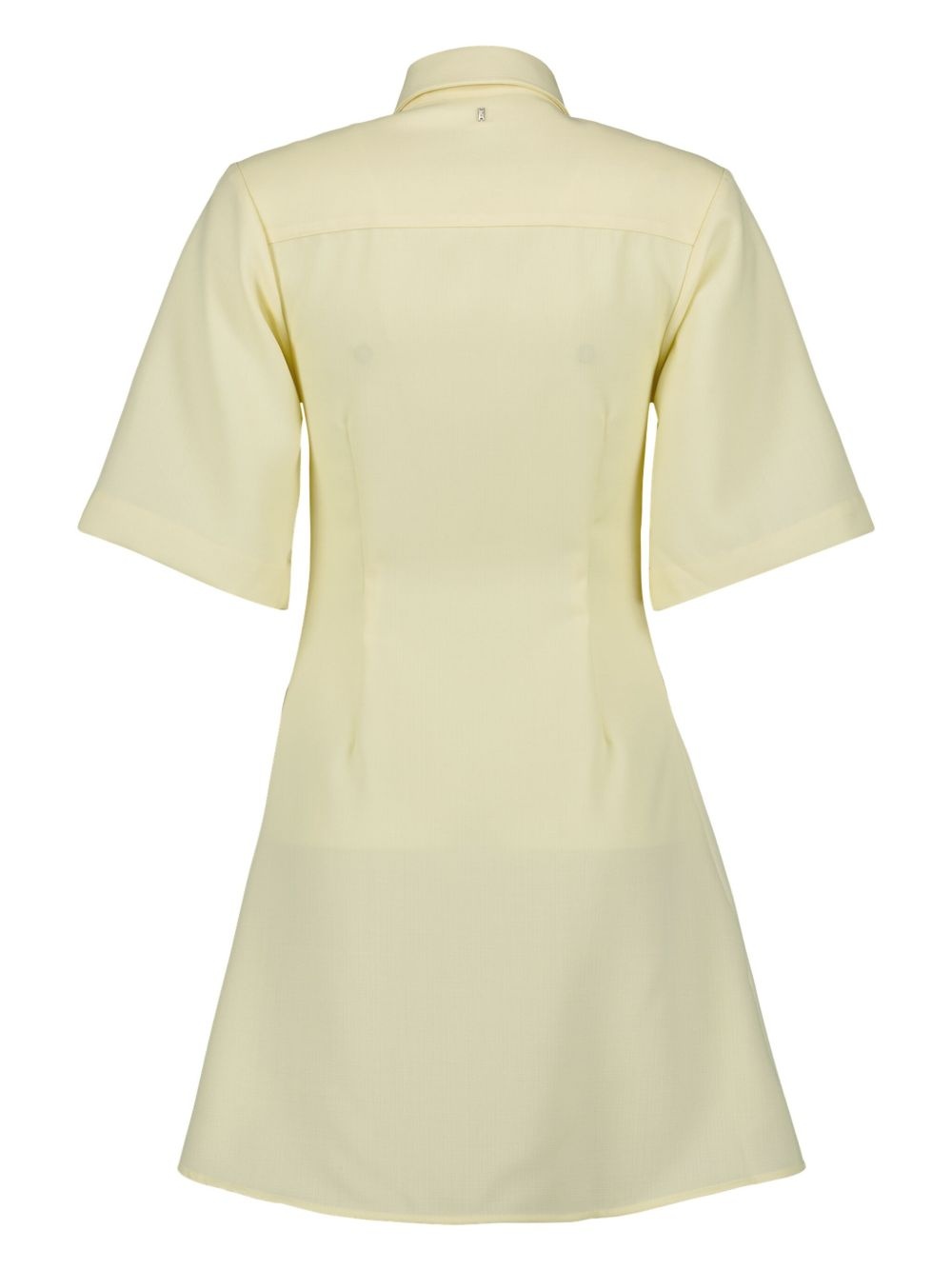 wool shirt dress - 2