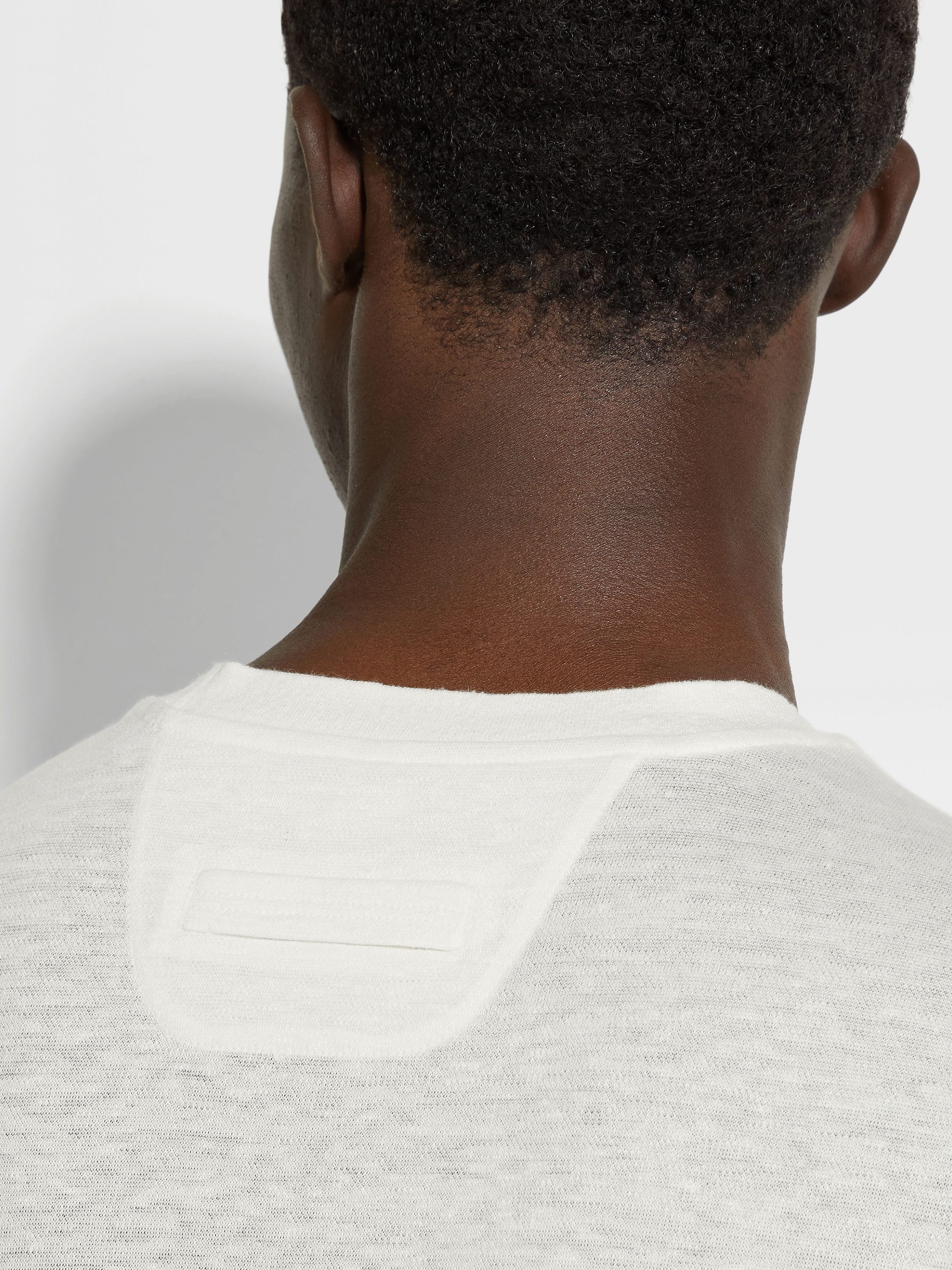 WHITE OASI LINO T-SHIRT - 2