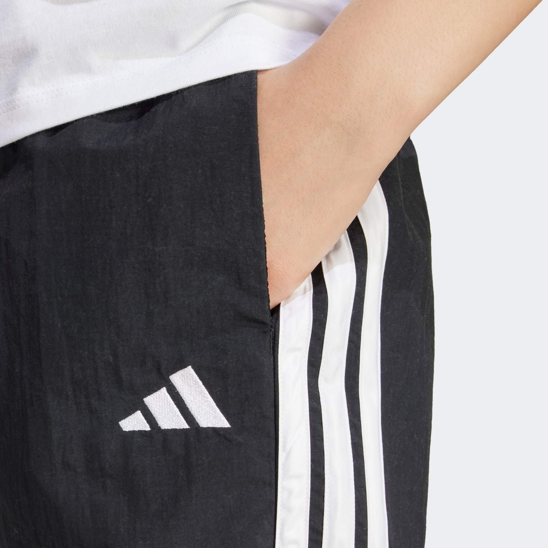 Essentials 3-Stripes Lifestyle Woven Shorts - 5