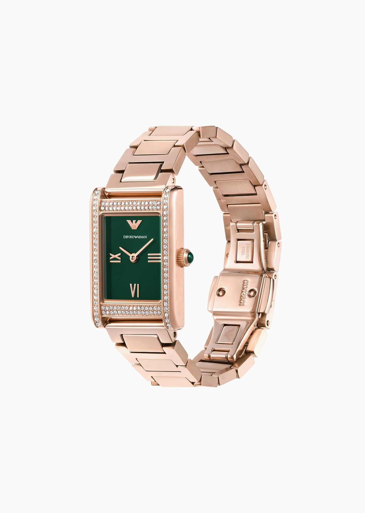 Two-Hand Rose Gold-Tone Stainless Steel Watch - 2
