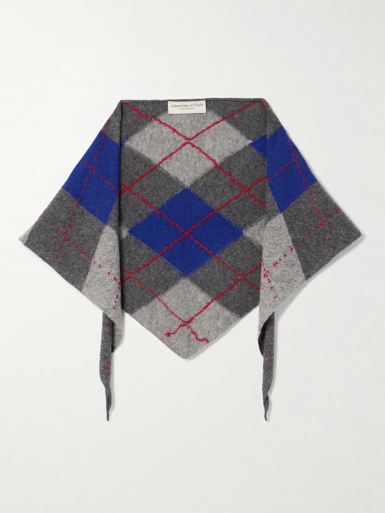 Clan Argyle Cashmere Scarf - 1