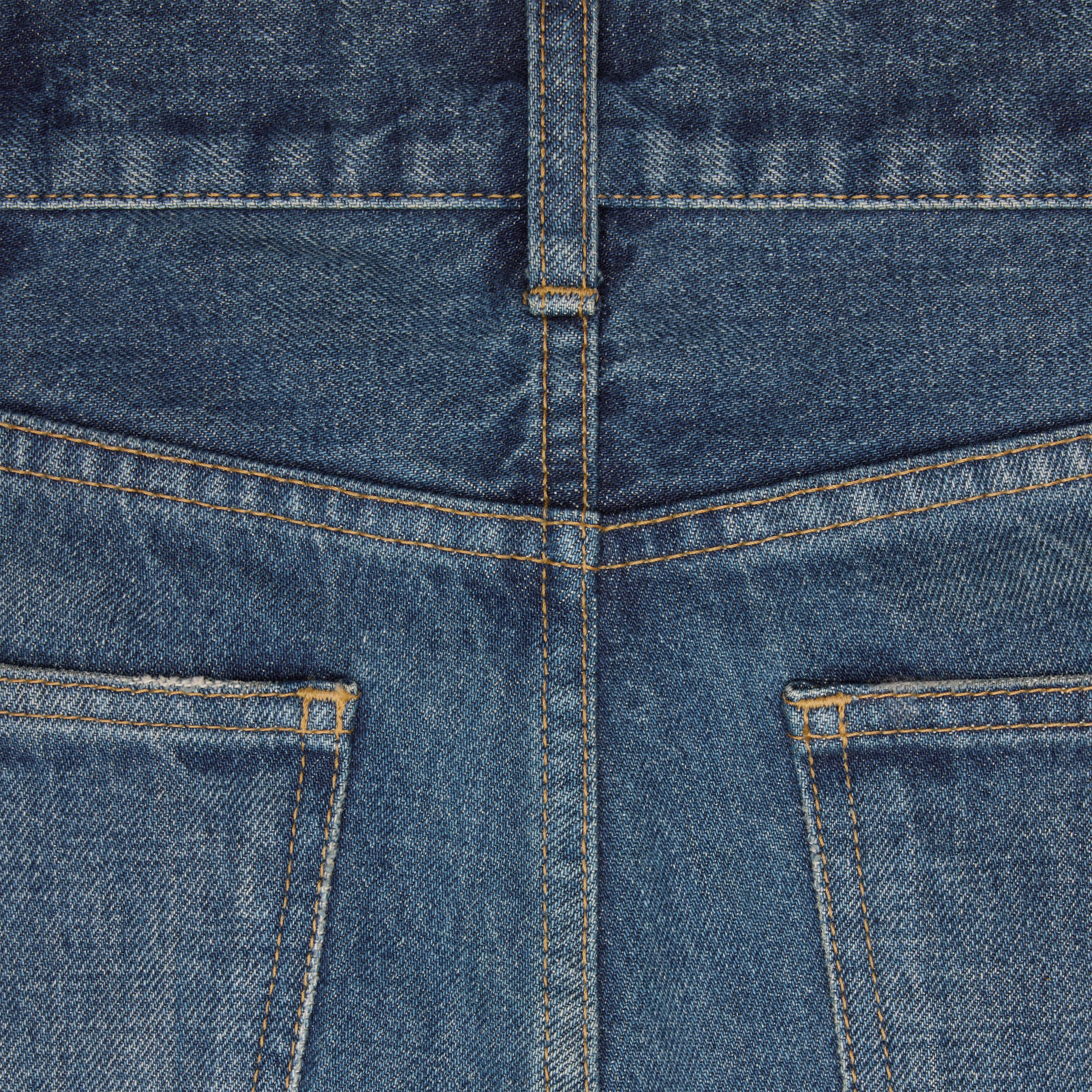 marco jeans in dark union wash denim - 3
