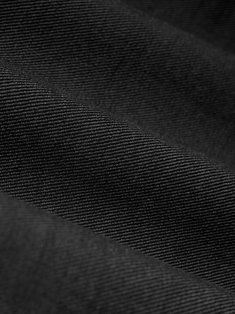 Double Wool Stand Collar Overcoat - 5